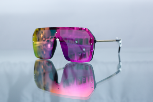 AQUA ADORE Custom Swim Wear | Pink Sunglasses