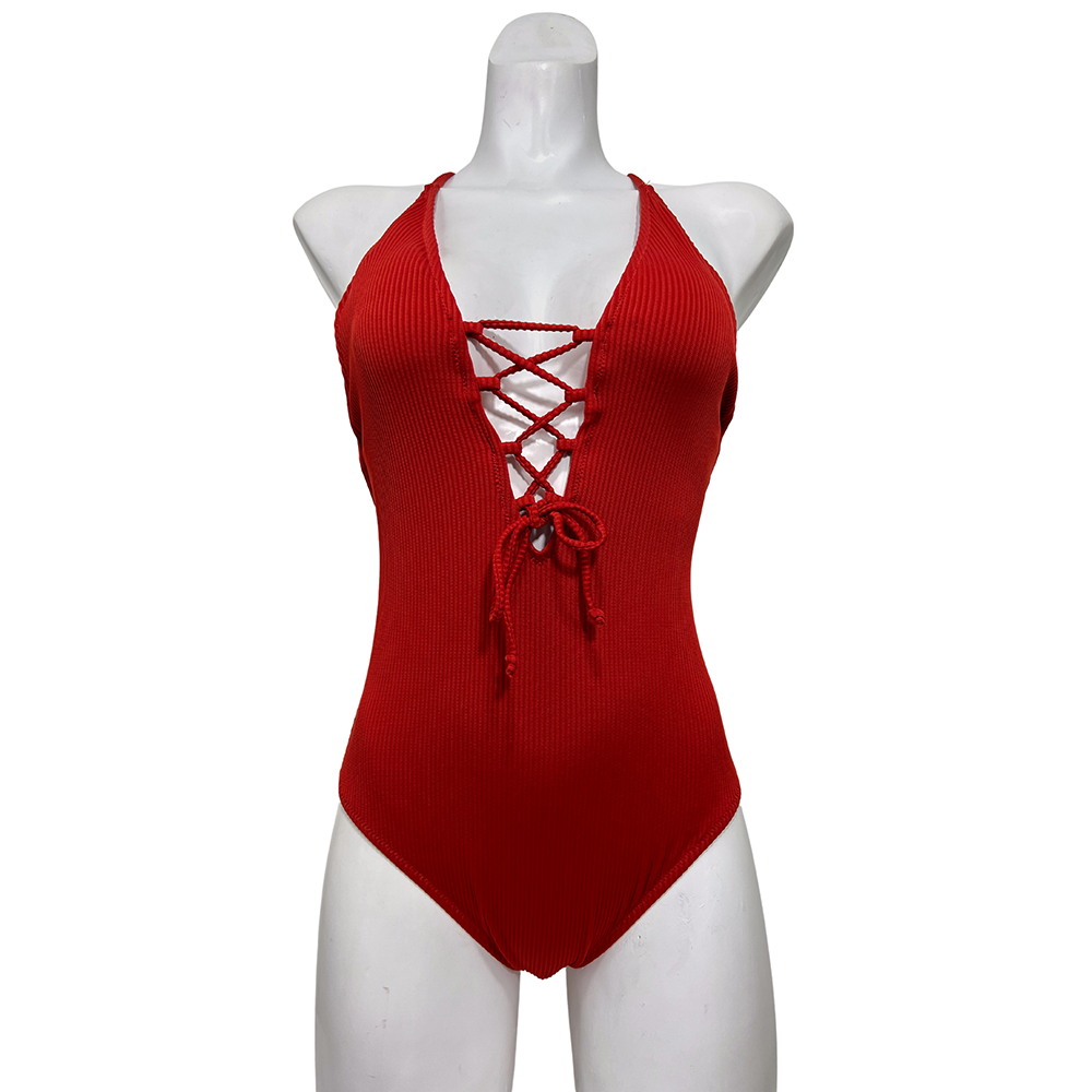 AQUA ADORE Custom Swim Wear | Lineas Red