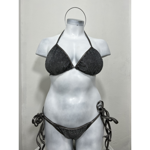 AQUA ADORE Custom Swim Wear | Silver Sparkle