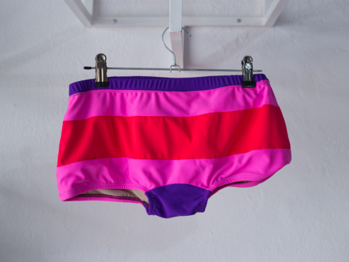 AQUA ADORE Custom Swim Wear | PRIDE | Pink Lines